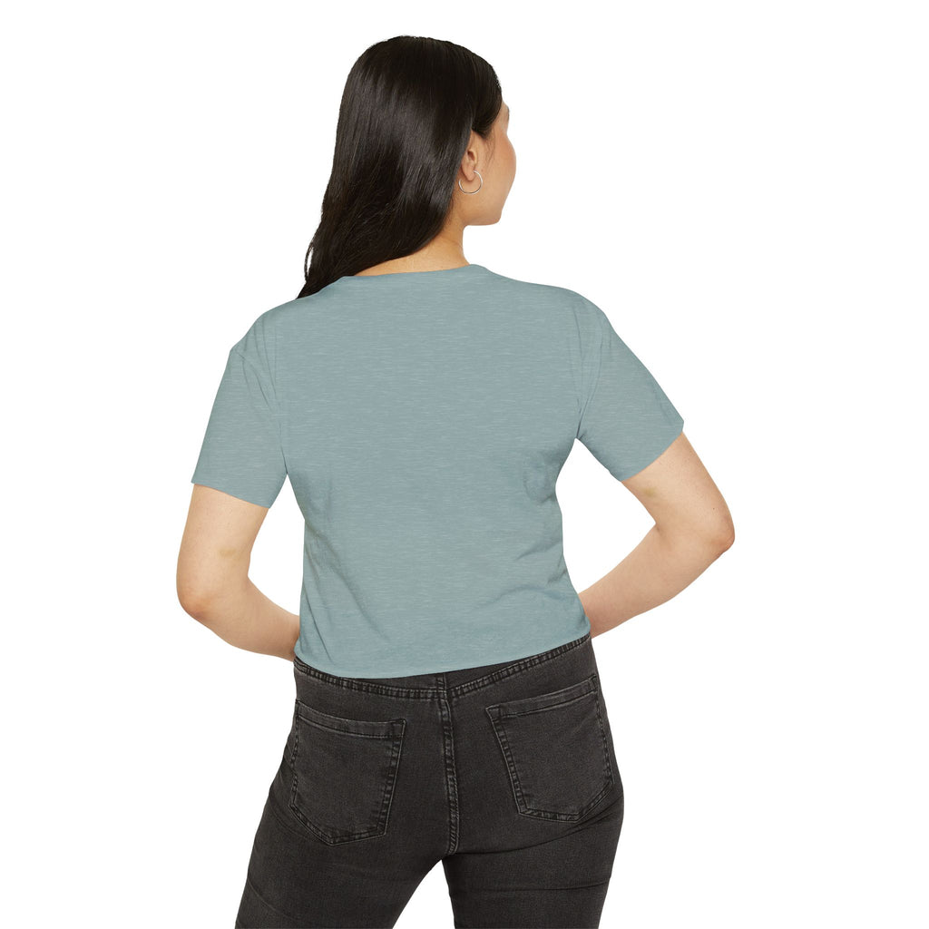 Crop Top — "If it got any better, I couldn't stand it..." Minimalist Festival Tee
