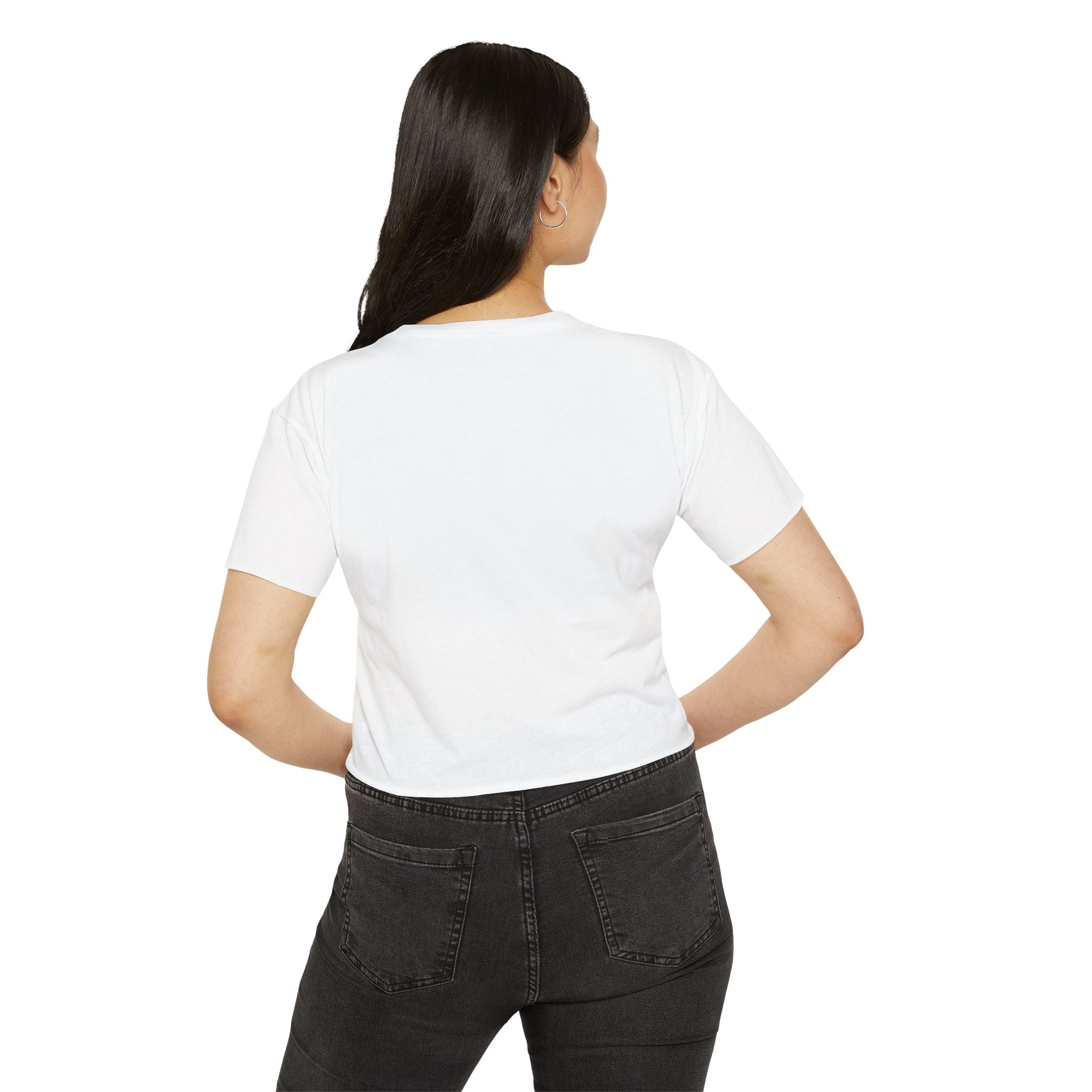 Crop Top — "If it got any better, I couldn't stand it..." Minimalist Festival Tee