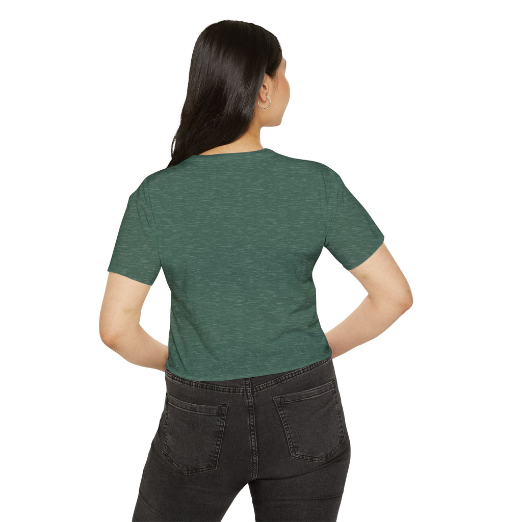 Crop Top — "If it got any better, I couldn't stand it..." Minimalist Festival Tee