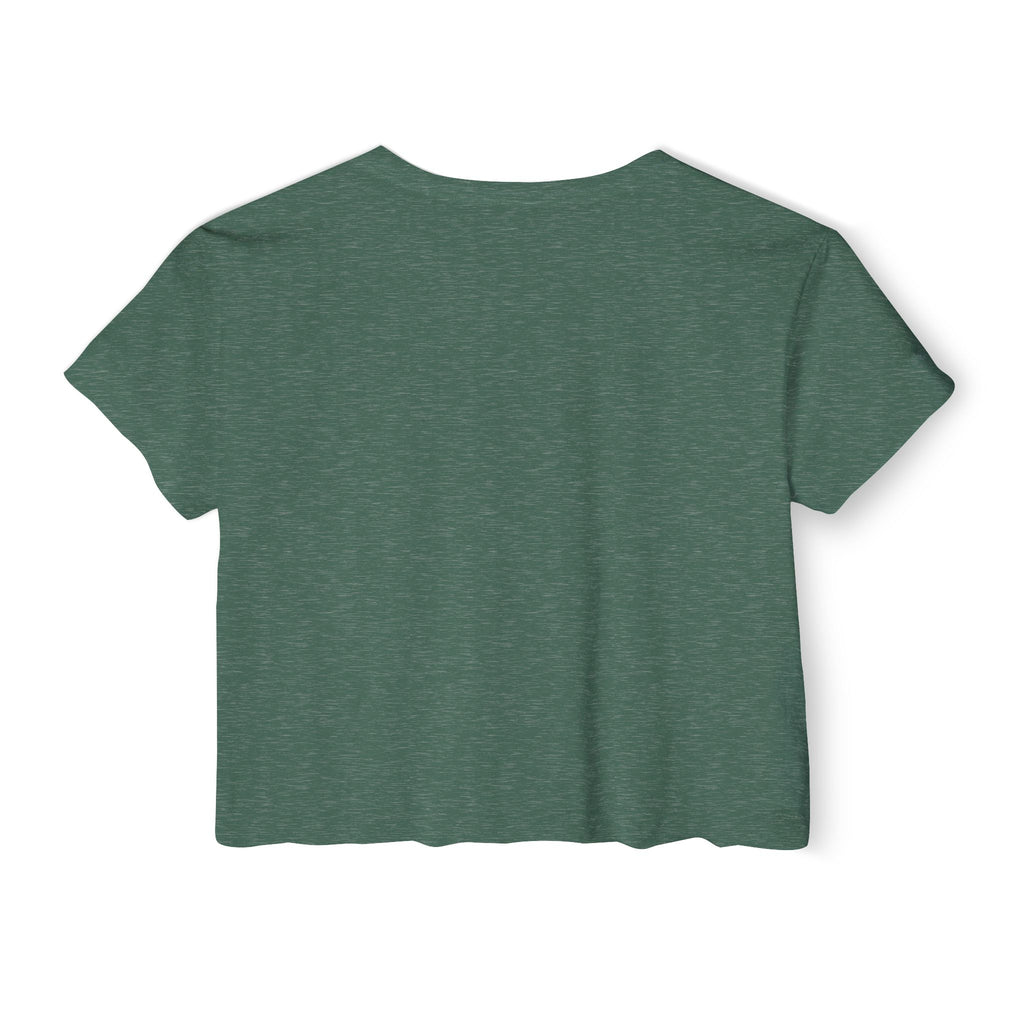 Crop Top — "If it got any better, I couldn't stand it..." Minimalist Festival Tee