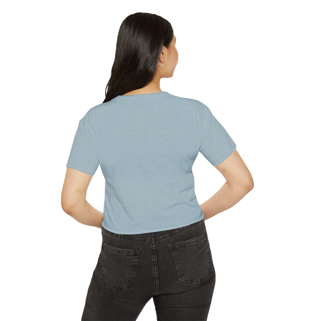 Crop Top — "If it got any better, I couldn't stand it..." Minimalist Festival Tee